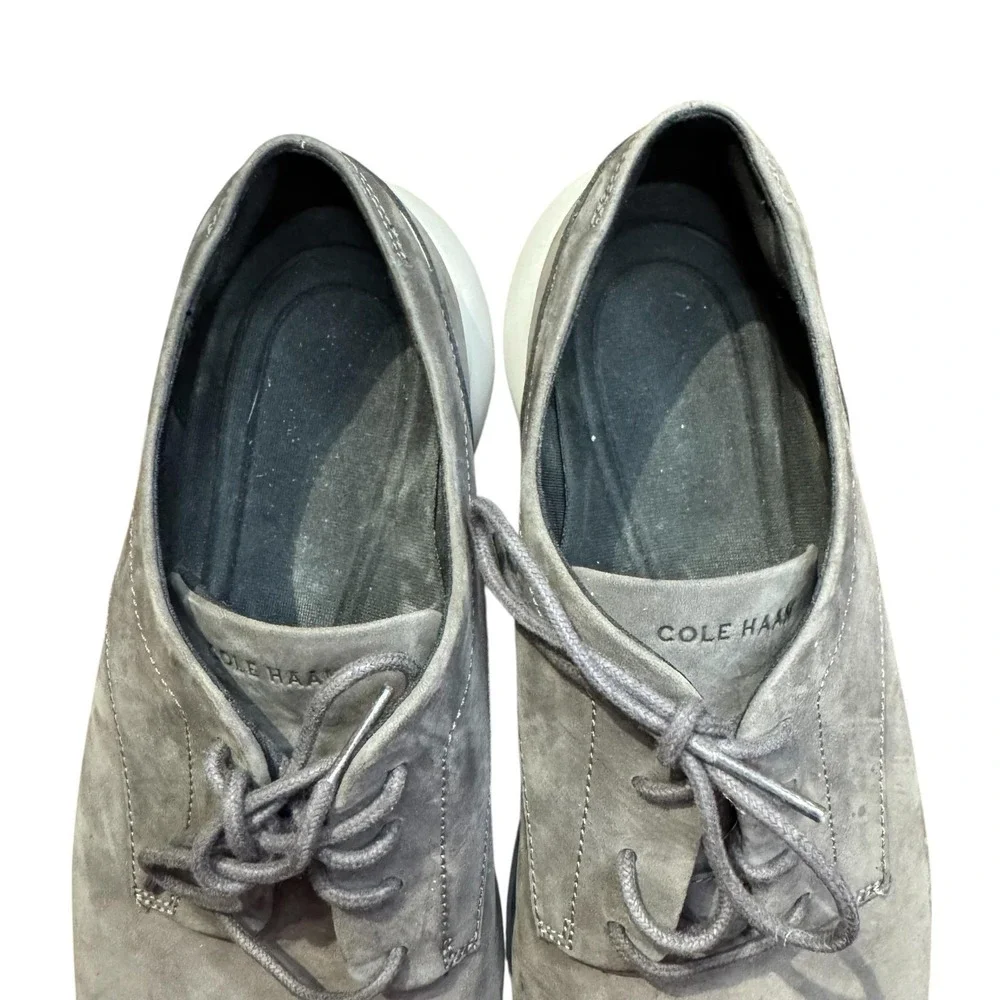 Cole Haan Shoes Mens Size 13 Gray Grand Lace Up Casual‎ Oxford Comfort Sneaker